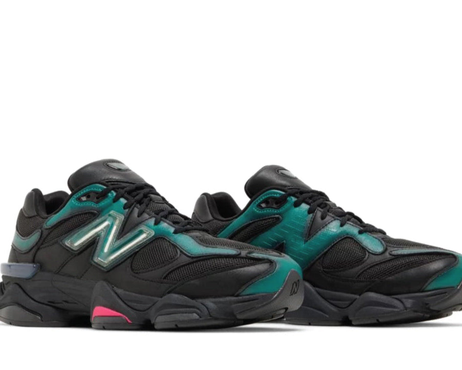New Balance 9060 Mowalola Burglarwear Black Teal Pink sneaker product image 2 | Foot Spikes
