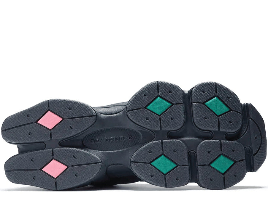 New Balance 9060 Mowalola Burglarwear Black Teal Pink sneaker product image 4 | Foot Spikes