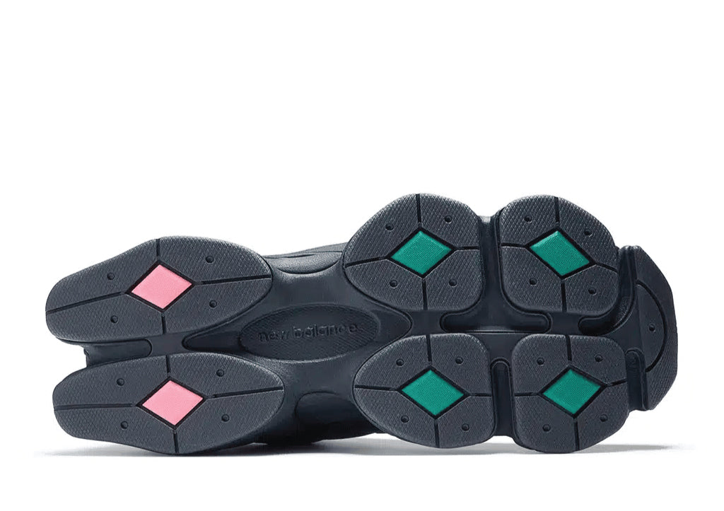 New Balance 9060 Mowalola Burglarwear Black Teal Pink sneaker product image 4 | Foot Spikes