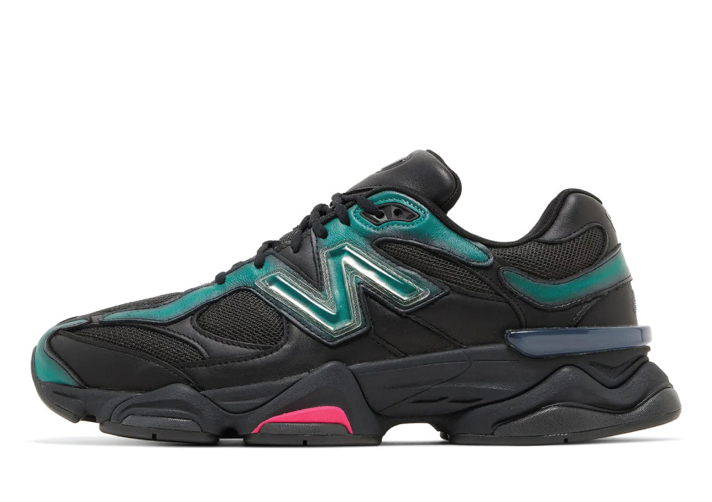New Balance 9060 Mowalola Burglarwear Black Teal Pink sneaker product image 1 | Foot Spikes