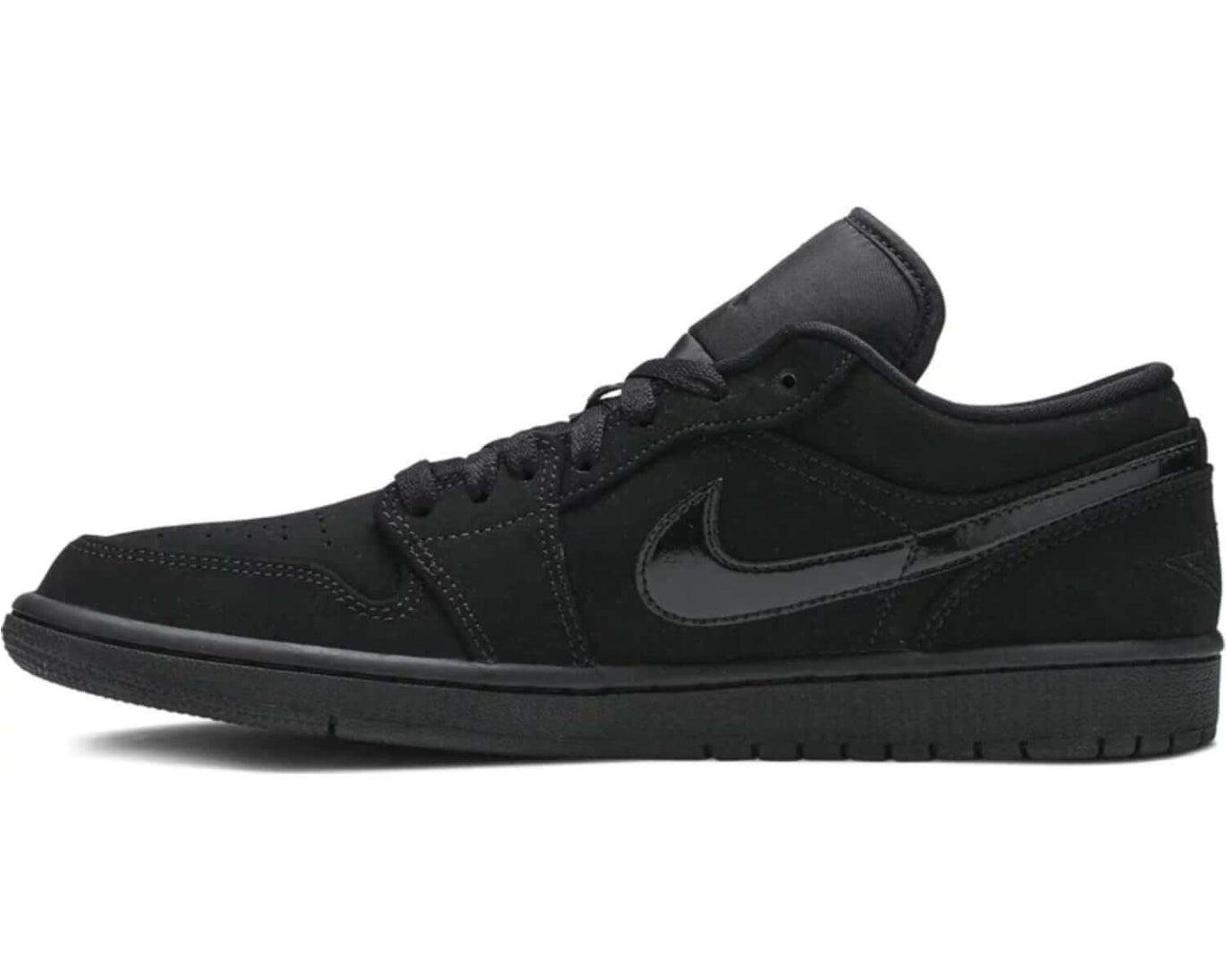 Nike Air Jordan 1 Low Triple Black sneaker product image 1 | Foot Spikes