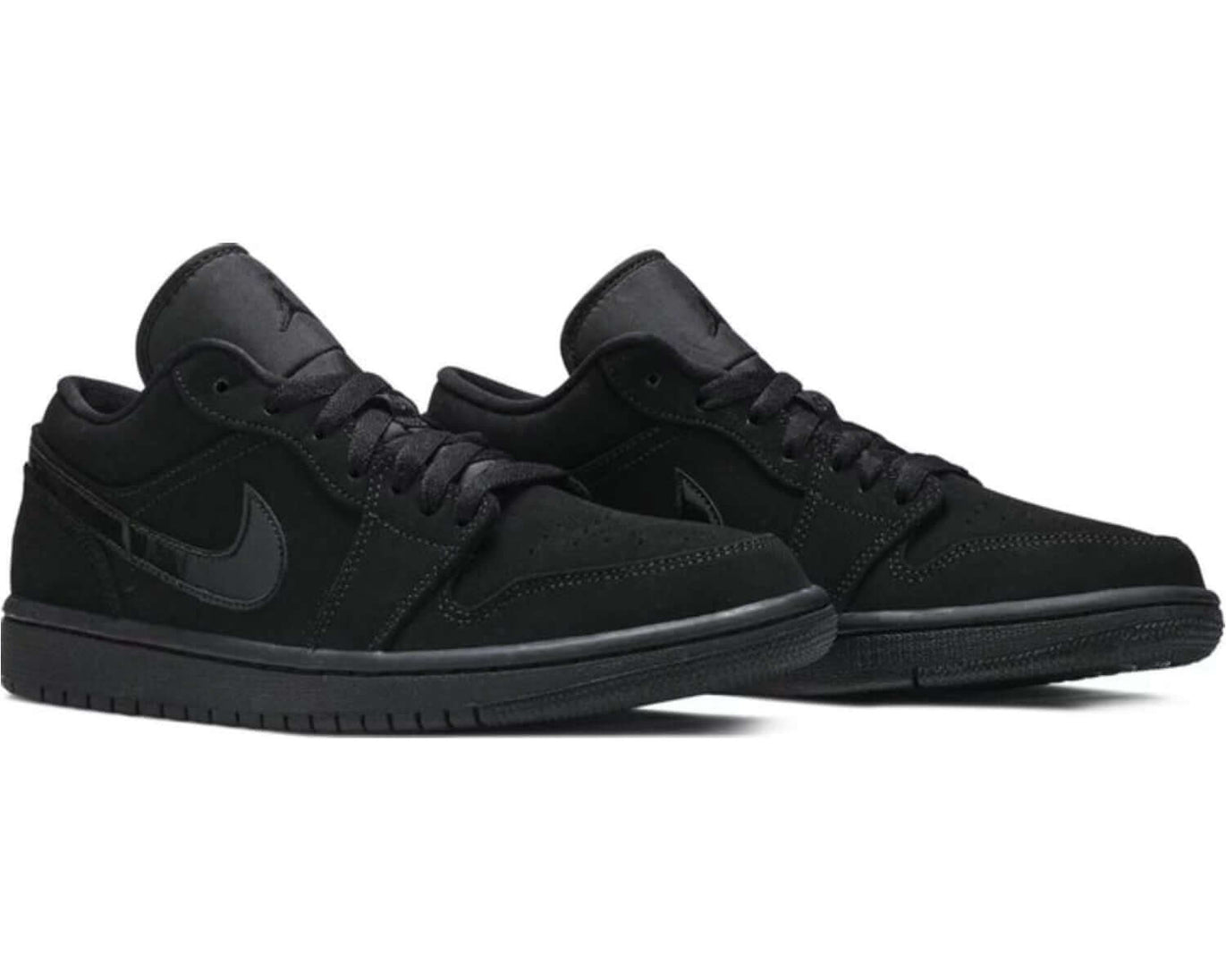 Nike Air Jordan 1 Low Triple Black sneaker product image 3 | Foot Spikes