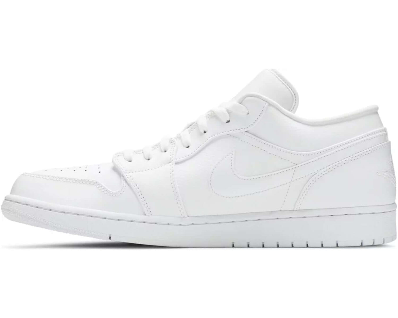 Air Jordan 1 Low 'Triple White' sneaker product image 3 | Foot Spikes