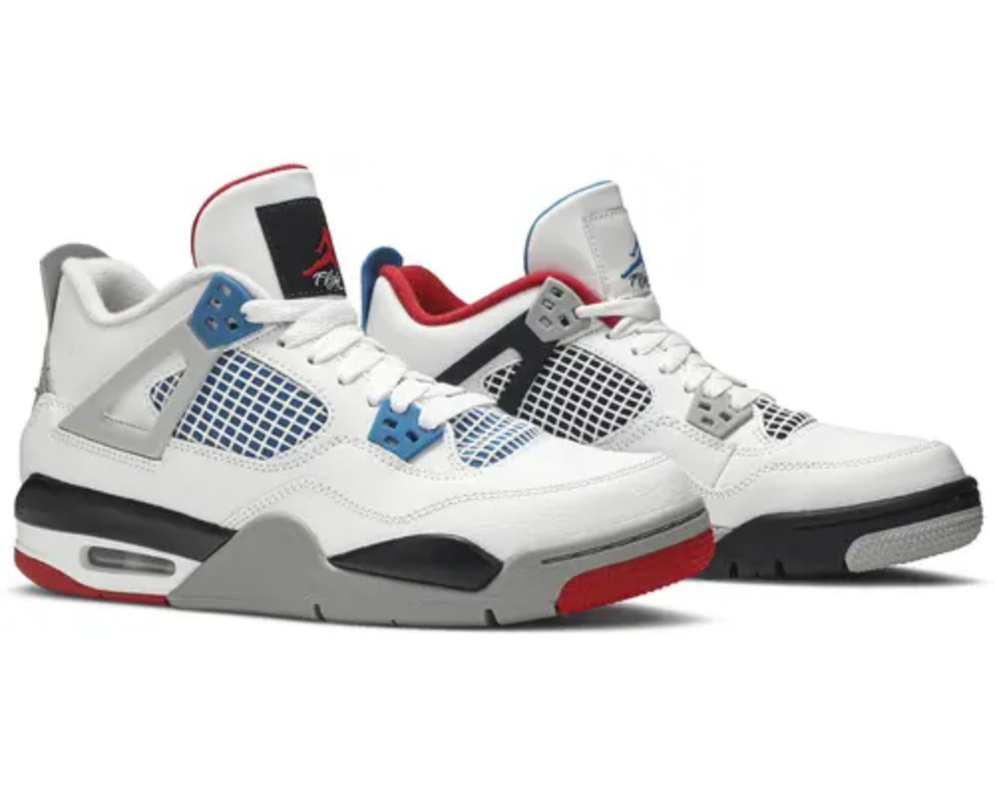 Air Jordan 4 Retro SE GS 'What The 4' sneaker product image 4 | Foot Spikes