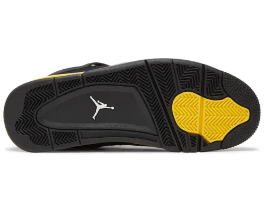 Air Jordan 4 Retro Yellow Thunder sneaker product image 2 | Foot Spikes