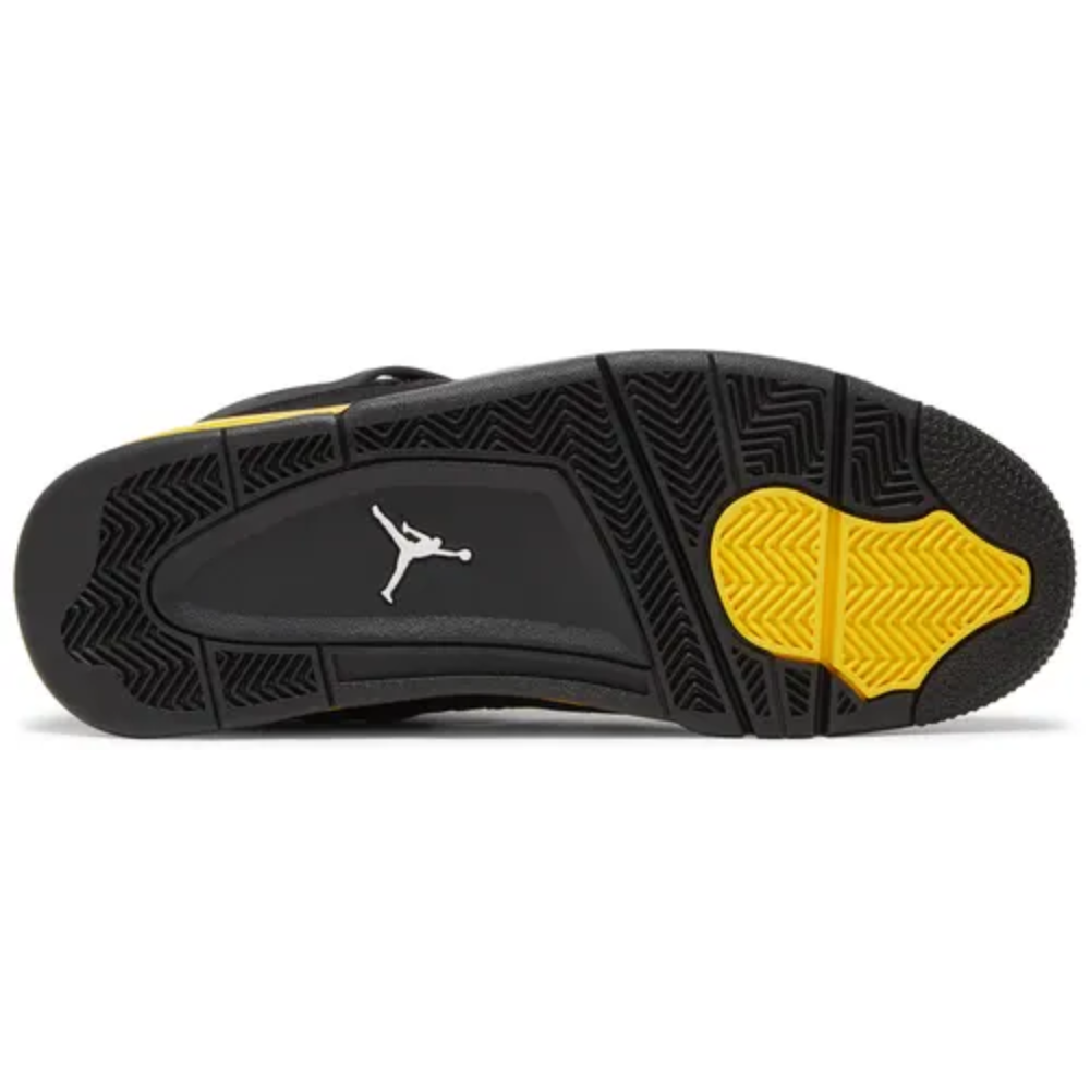Air Jordan 4 Retro Yellow Thunder sneaker product image 2 | Foot Spikes