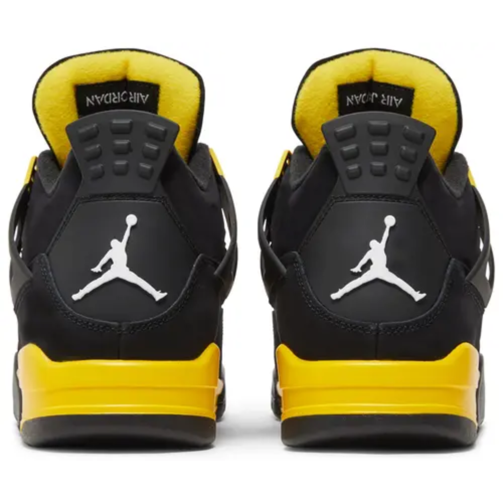 Air Jordan 4 Retro Yellow Thunder sneaker product image 3 | Foot Spikes
