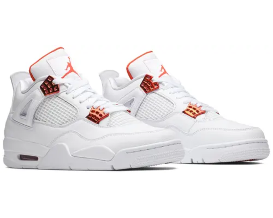 Air Jordan 4 Retro Metallic Orange sneaker product image 2 | Foot Spikes