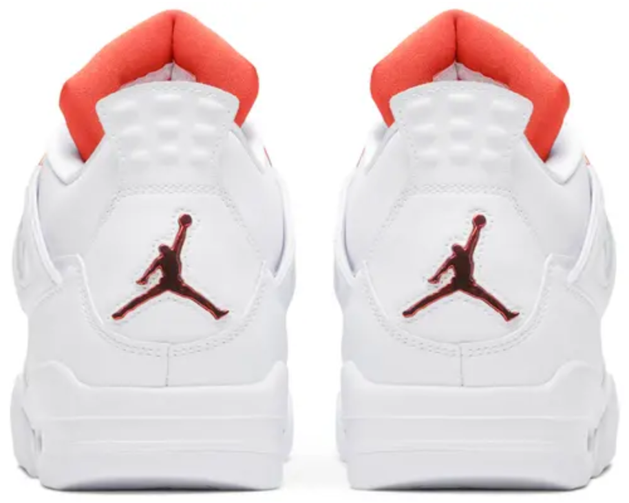 Air Jordan 4 Retro Metallic Orange sneaker product image 3 | Foot Spikes