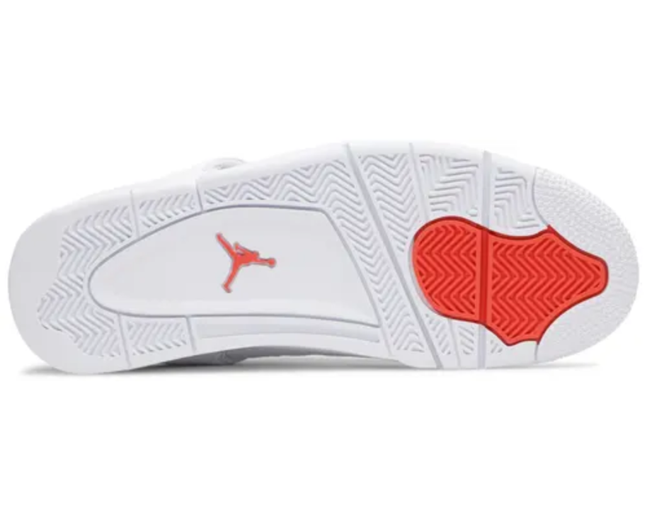Air Jordan 4 Retro Metallic Orange sneaker product image 4 | Foot Spikes
