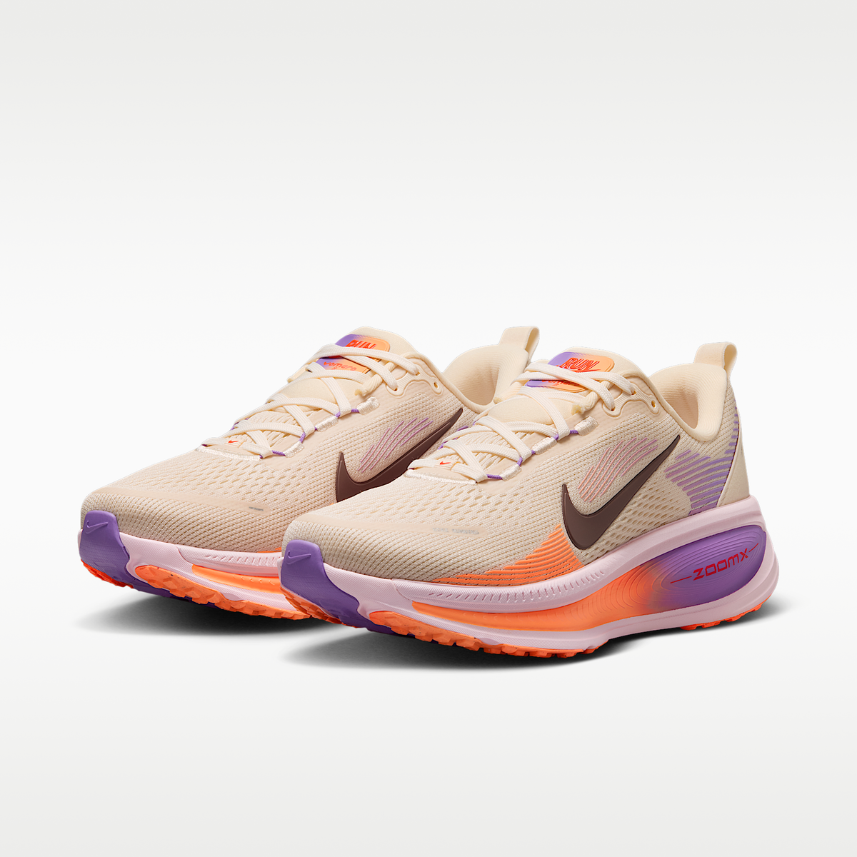 Vomero 18 Chalk/Pink sneaker product image 5 | Foot Spikes
