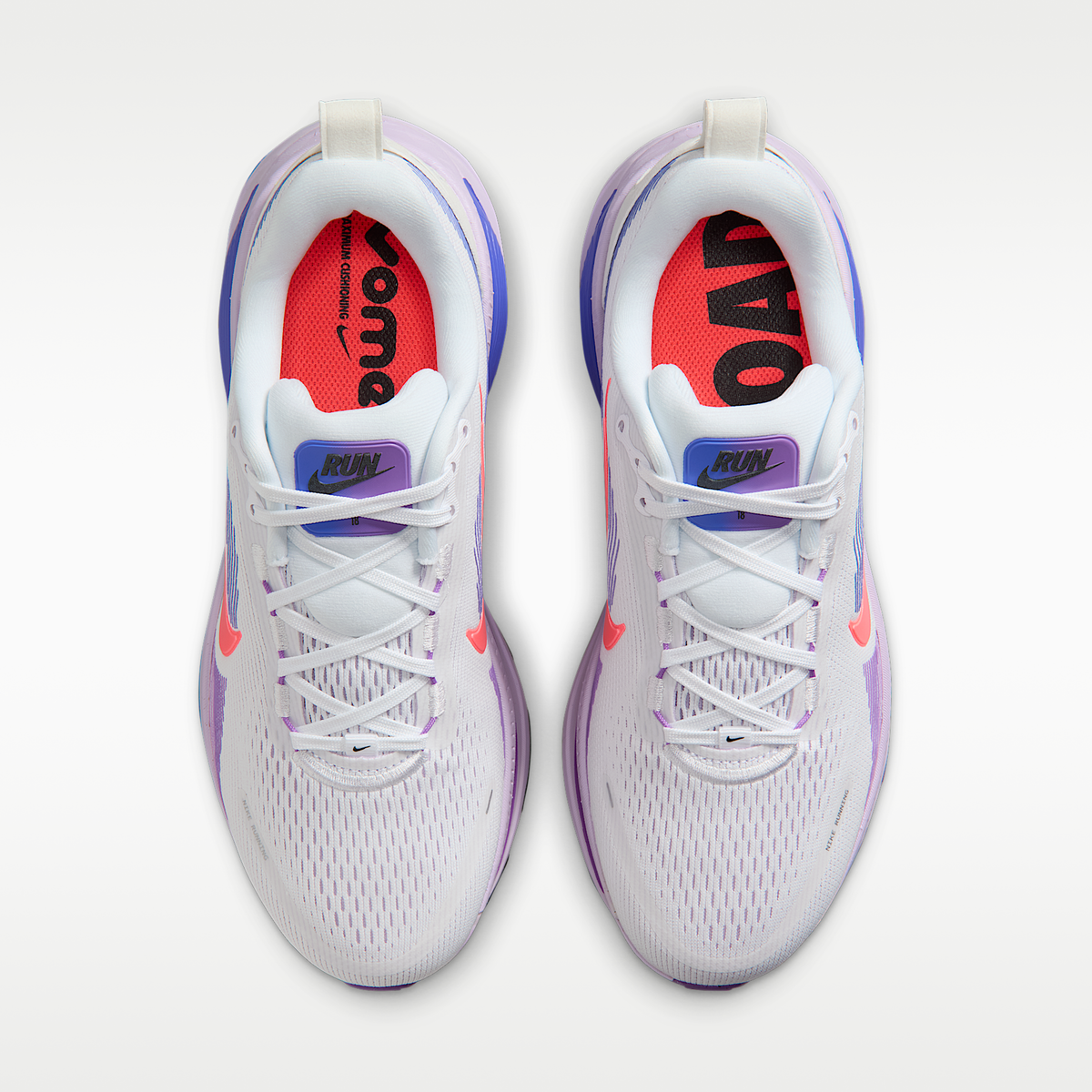 Wmns Vomero 18 White Violet Mist sneaker product image 4 | Foot Spikes