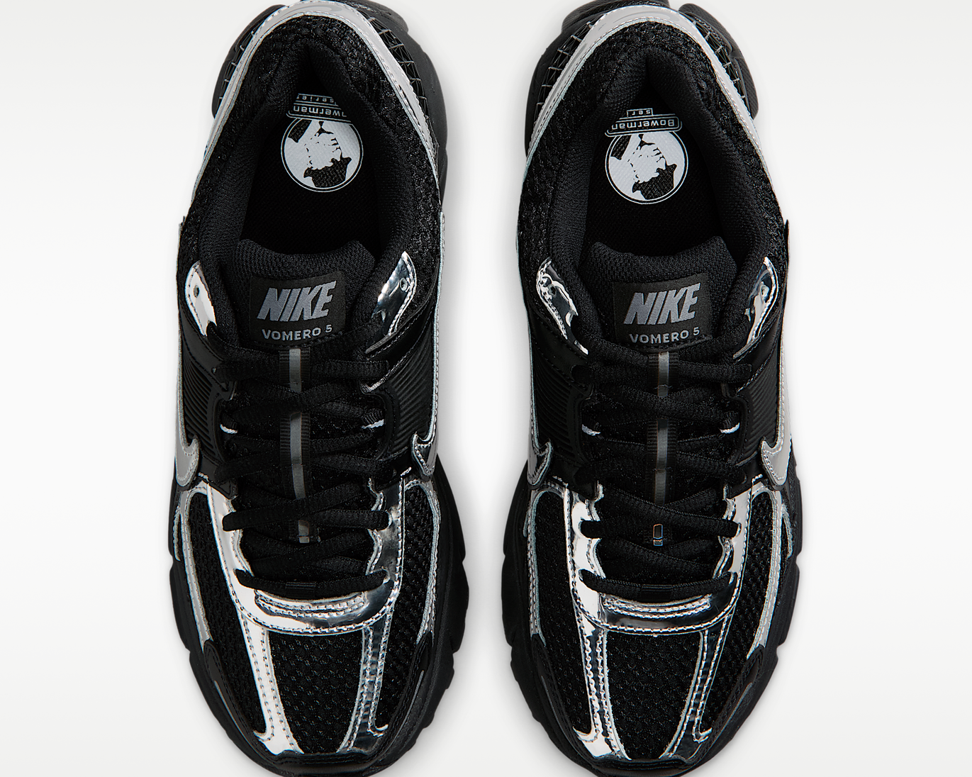 Zoom Vomero 5 Black Chrome/Iron Grey sneaker product image 4 | Foot Spikes