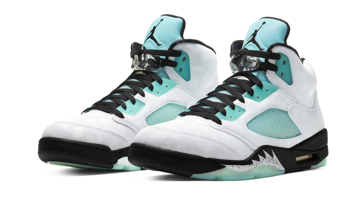 Air Jordan 5 sneakers “Island Green” sneaker product image 2 | Foot Spikes