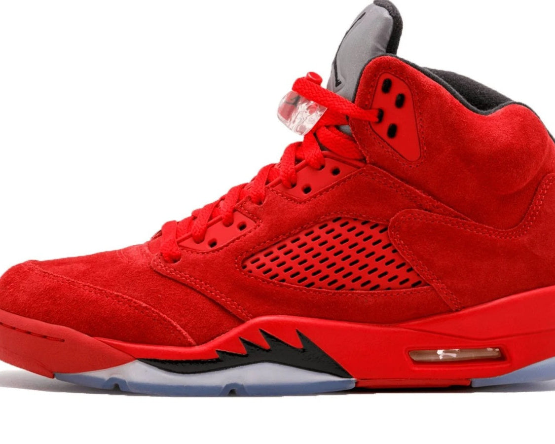 Air Jordan 5 Retro "Red Suede" sneaker product image 1 | Foot Spikes