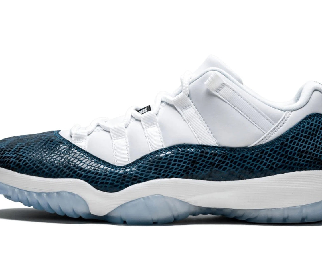 Air Jordan 11 Retro Low LE "Blue Snakeskin" sneaker product image 1 | Foot Spikes