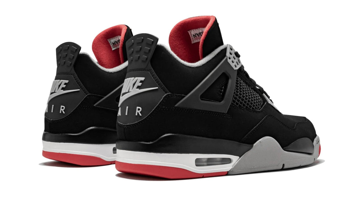 Air Jordan 4 Retro "Bred 2019" sneaker product image 4 | Foot Spikes