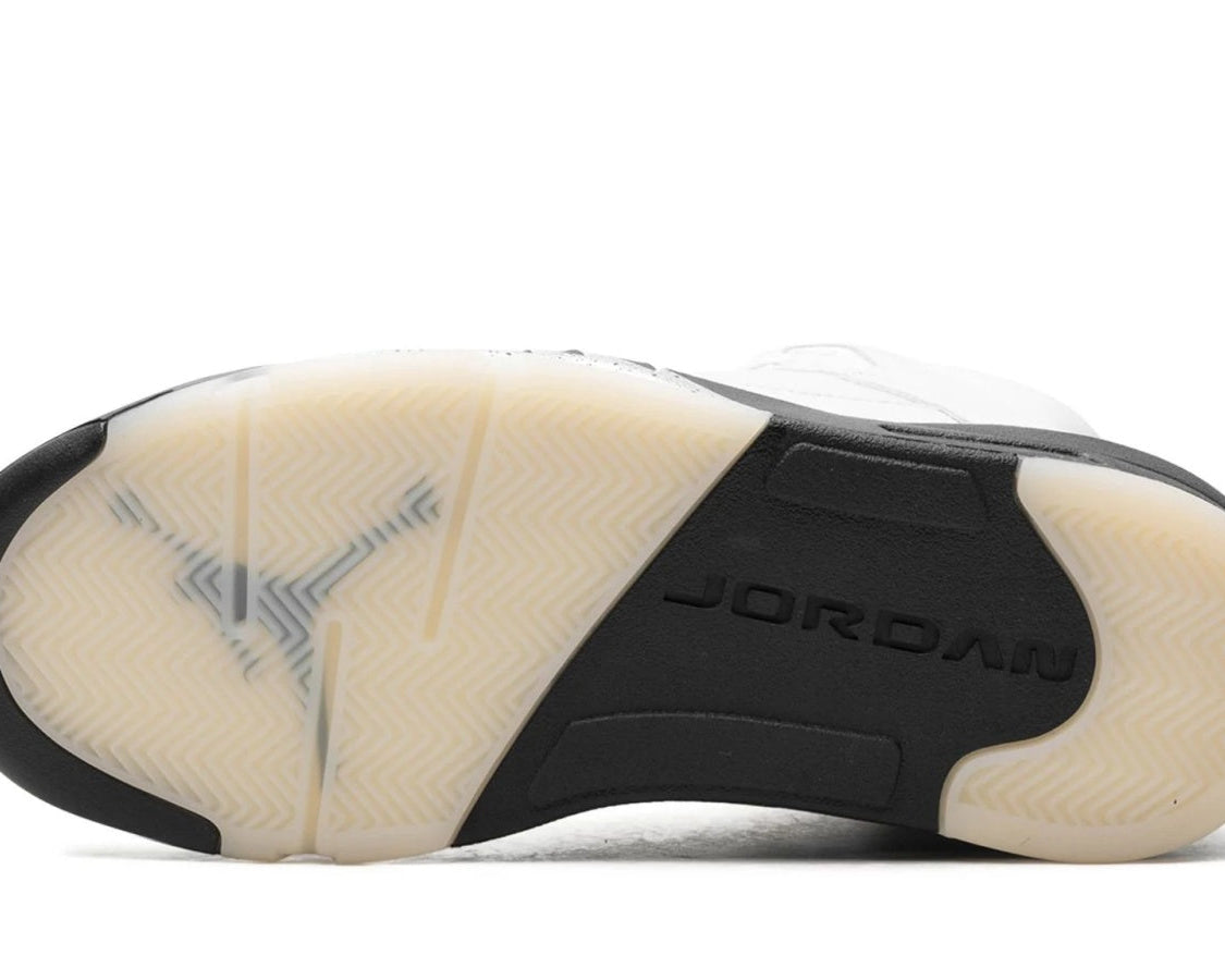 Air Jordan 5 "White/Black" sneaker product image 6 | Foot Spikes