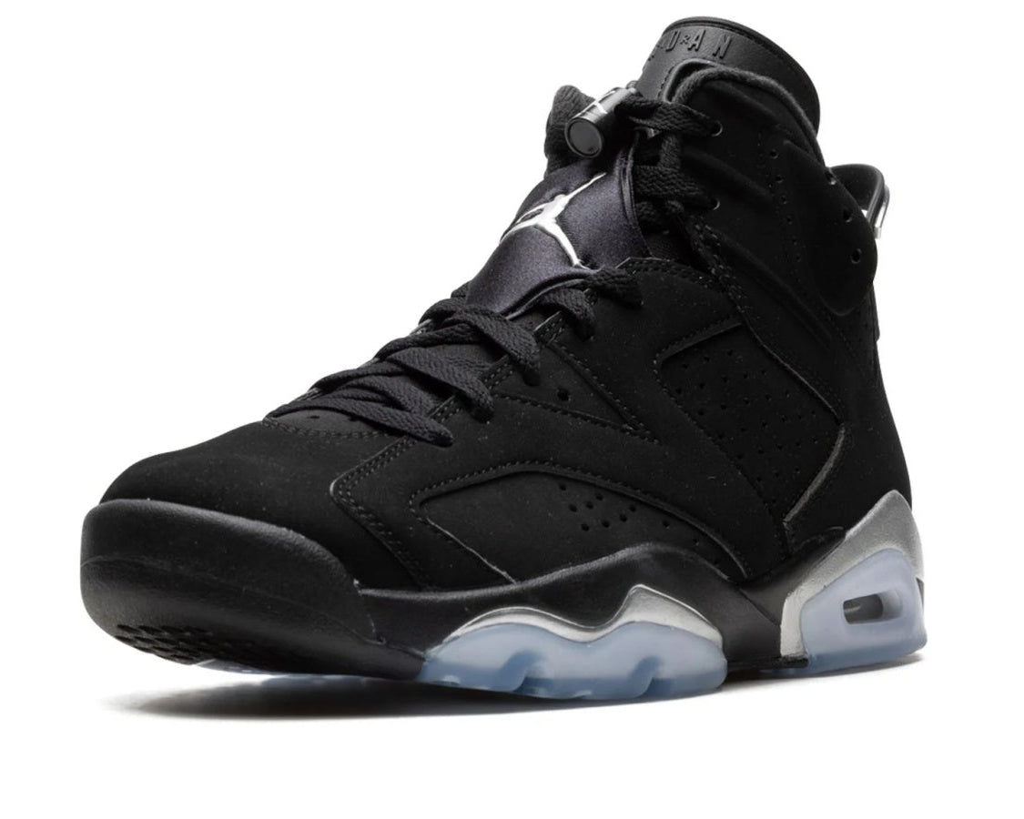 Air Jordan 6 Retro "Chrome 2022" sneaker product image 3 | Foot Spikes