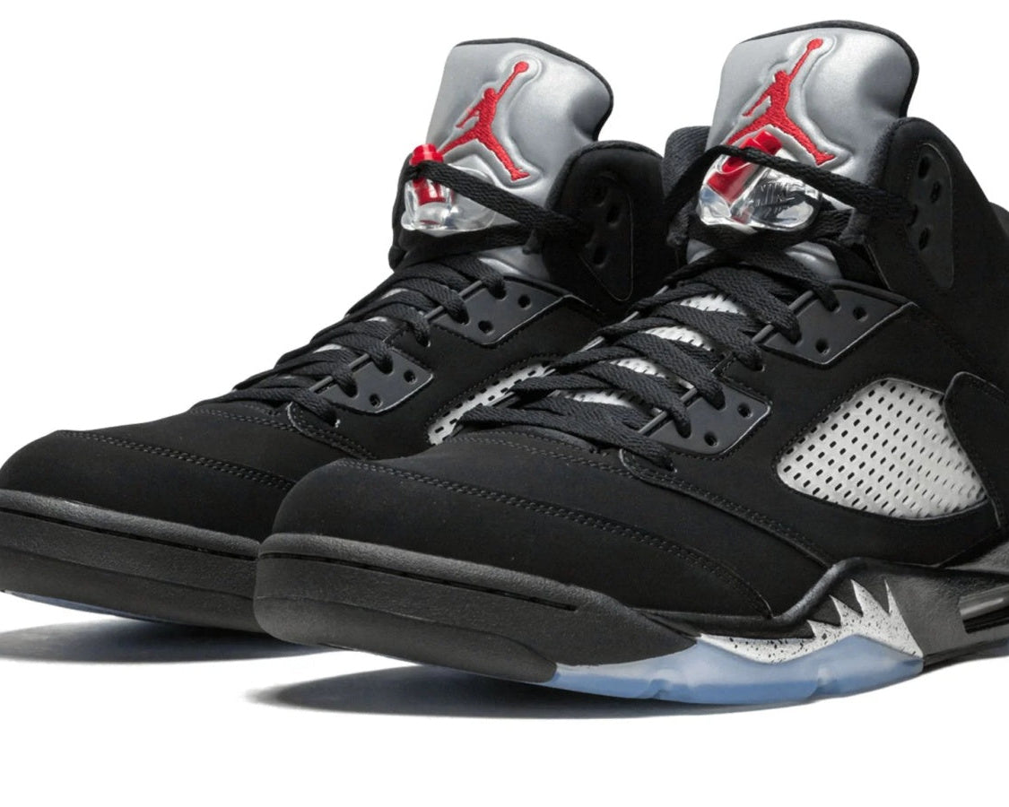Air Jordan 5 Retro OG "Black / Metallic" sneaker product image 2 | Foot Spikes