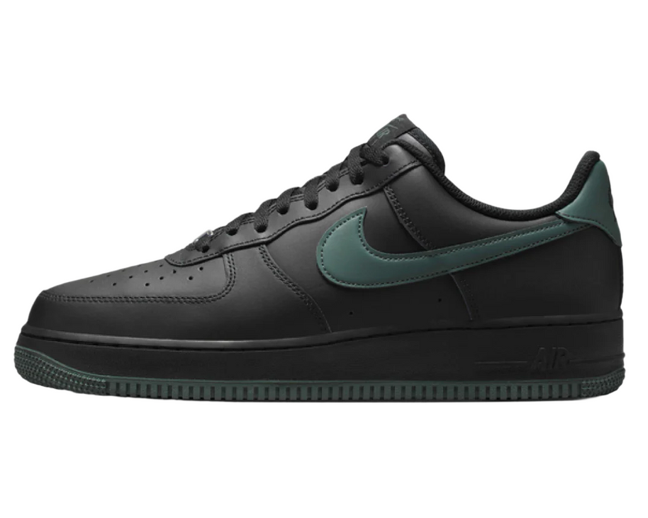Nike Air Force 1 '07 Low Black Vintage Green sneaker product image 1 | Foot Spikes