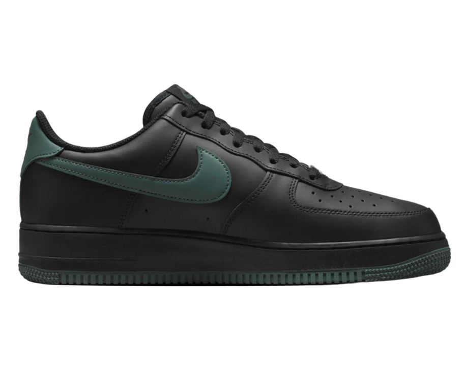 Nike Air Force 1 '07 Low Black Vintage Green sneaker product image 2 | Foot Spikes