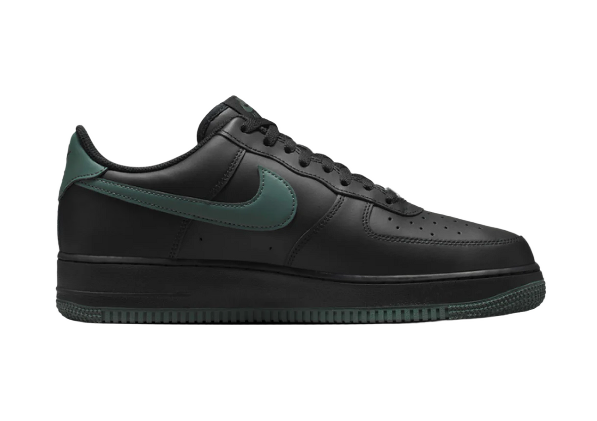 Nike Air Force 1 '07 Low Black Vintage Green sneaker product image 2 | Foot Spikes