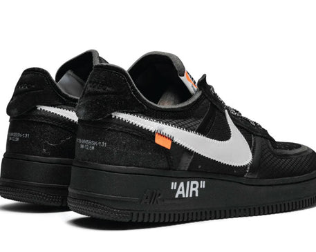Off-White x Air Force 1 Low 'Black' sneaker product image 3 | Foot Spikes