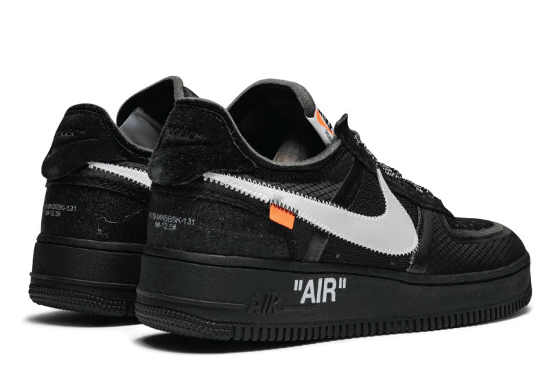 Off-White x Air Force 1 Low 'Black' sneaker product image 3 | Foot Spikes
