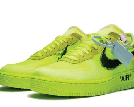 Off-White x Air Force 1 Low 'Volt' sneaker product image 2 | Foot Spikes