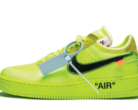 Off-White x Air Force 1 Low 'Volt' sneaker product image 1 | Foot Spikes
