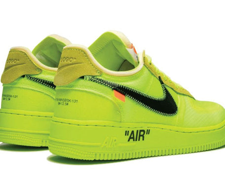 Off-White x Air Force 1 Low 'Volt' sneaker product image 3 | Foot Spikes