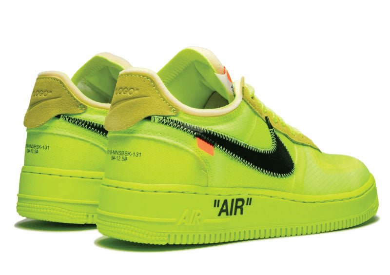 Off-White x Air Force 1 Low 'Volt' sneaker product image 3 | Foot Spikes