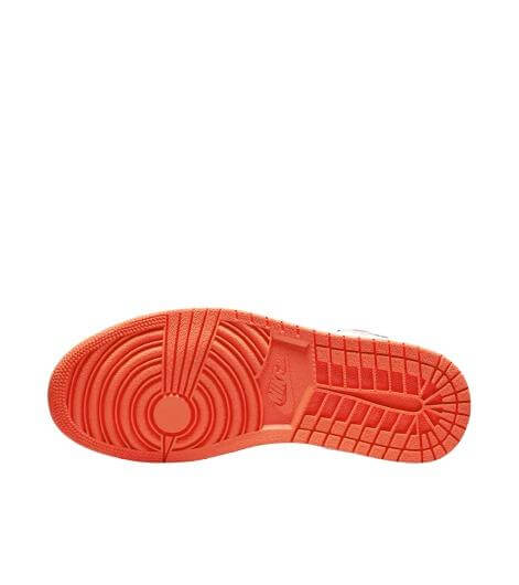 Air Jordan 1 Mid SE GS Electro Orange sneaker product image 2 | Foot Spikes