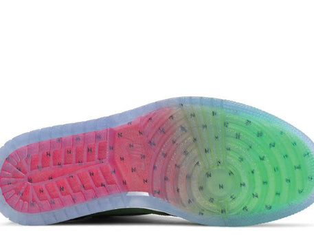 Air Jordan 1 High Zoom Zen Green sneaker product image 4 | Foot Spikes