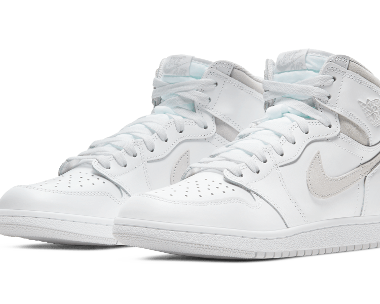 Air Jordan 1 Retro High 85 Neutral Grey sneaker product image 4 | Foot Spikes