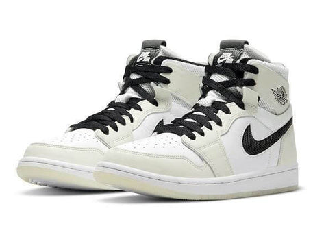 Air Jordan 1 Zoom White Light Bone sneaker product image 4 | Foot Spikes