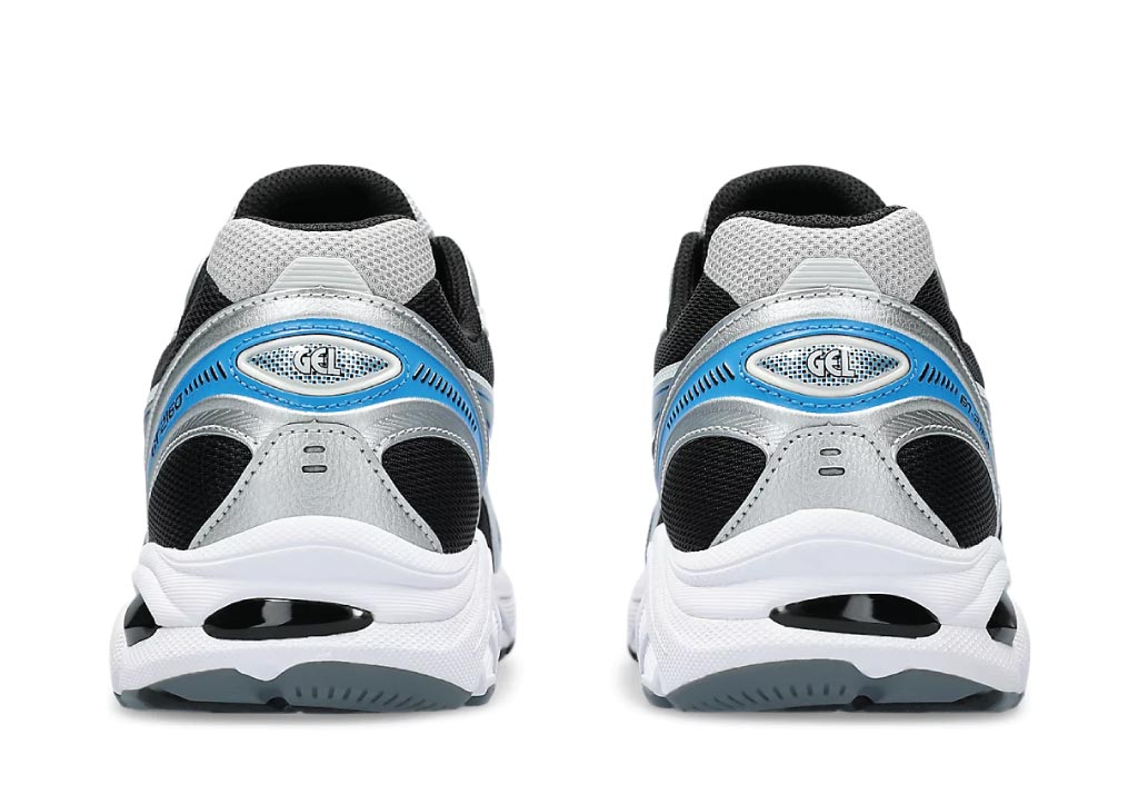 Asics GT-2160 Black Pure Silver Bright Blue sneaker product image 3 | Foot Spikes