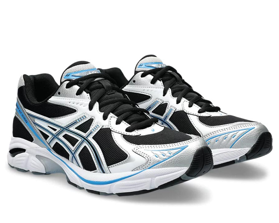 Asics GT-2160 Black Pure Silver Bright Blue sneaker product image 2 | Foot Spikes