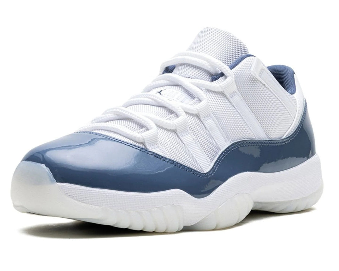 Jordan 11 Retro Low "Diffused Blue" sneaker product image 4 | Foot Spikes