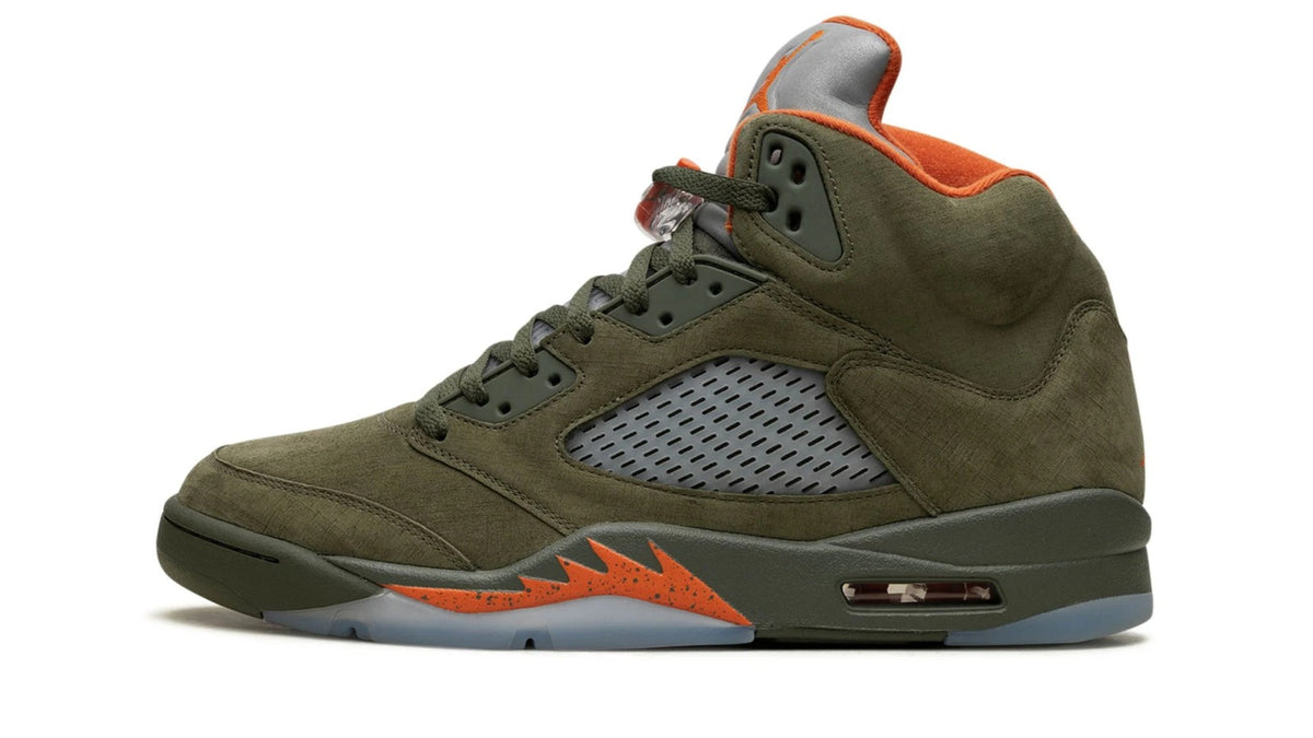 Air Jordan 5 OG "Olive" sneaker product image 1 | Foot Spikes