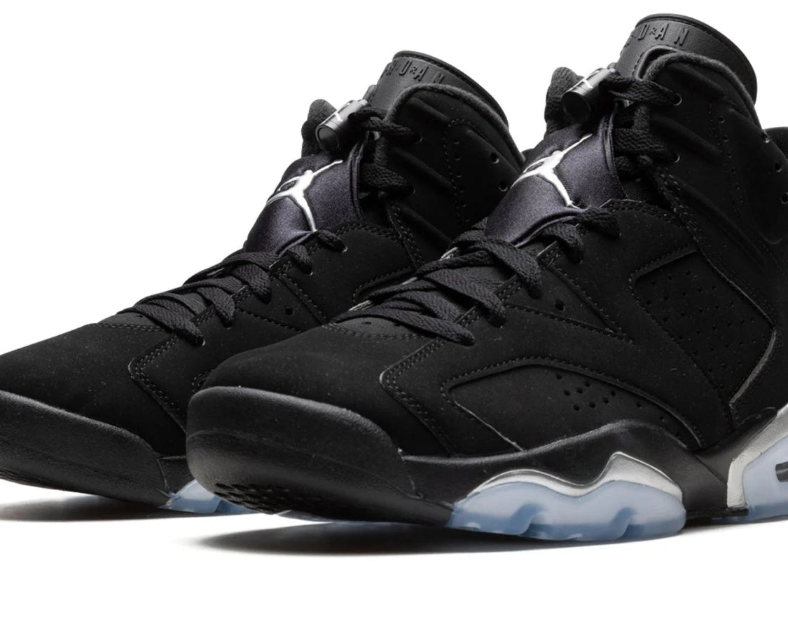 Air Jordan 6 Retro "Chrome 2022" sneaker product image 2 | Foot Spikes
