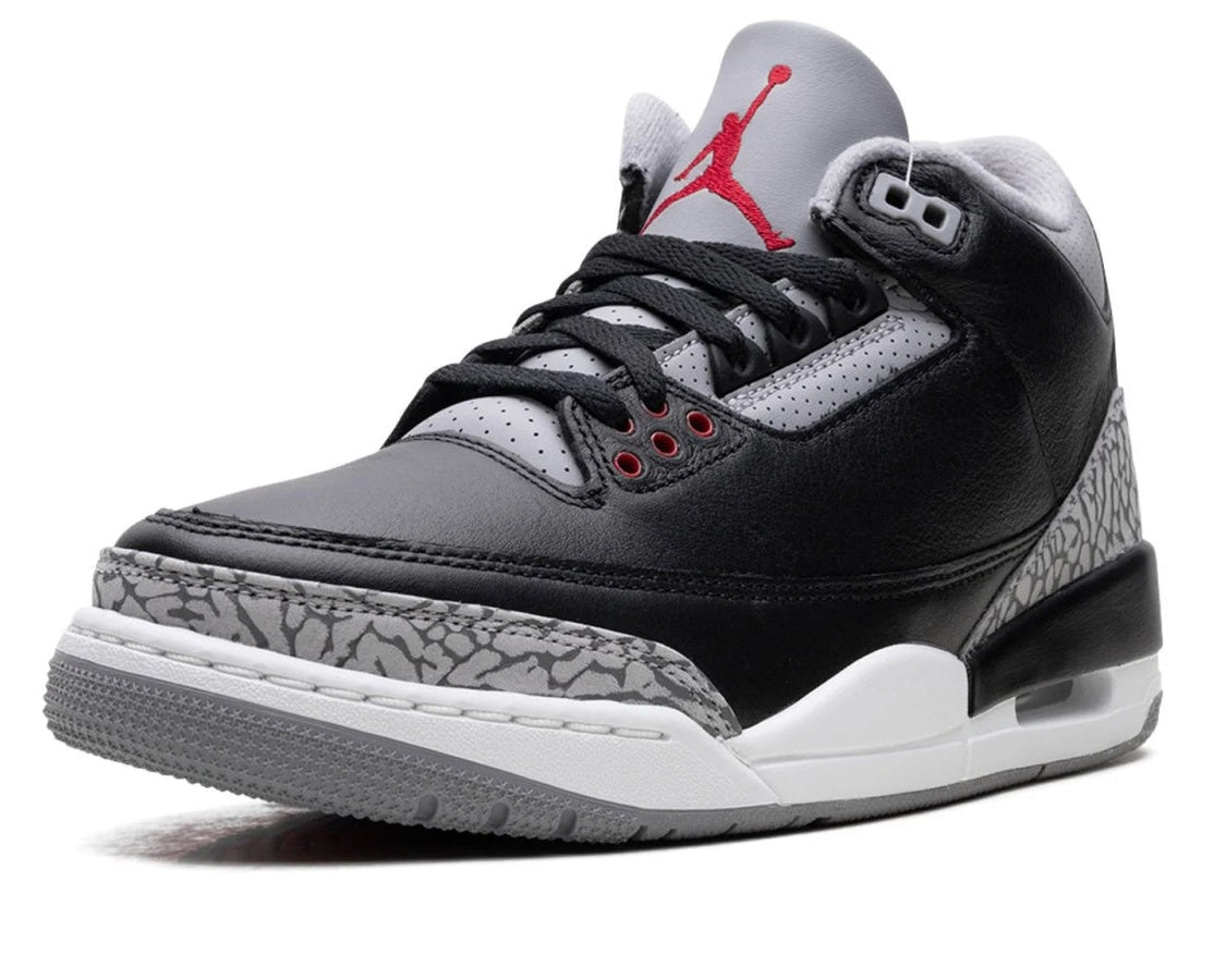 Air Jordan 3 "Black Cement" sneaker product image 3 | Foot Spikes