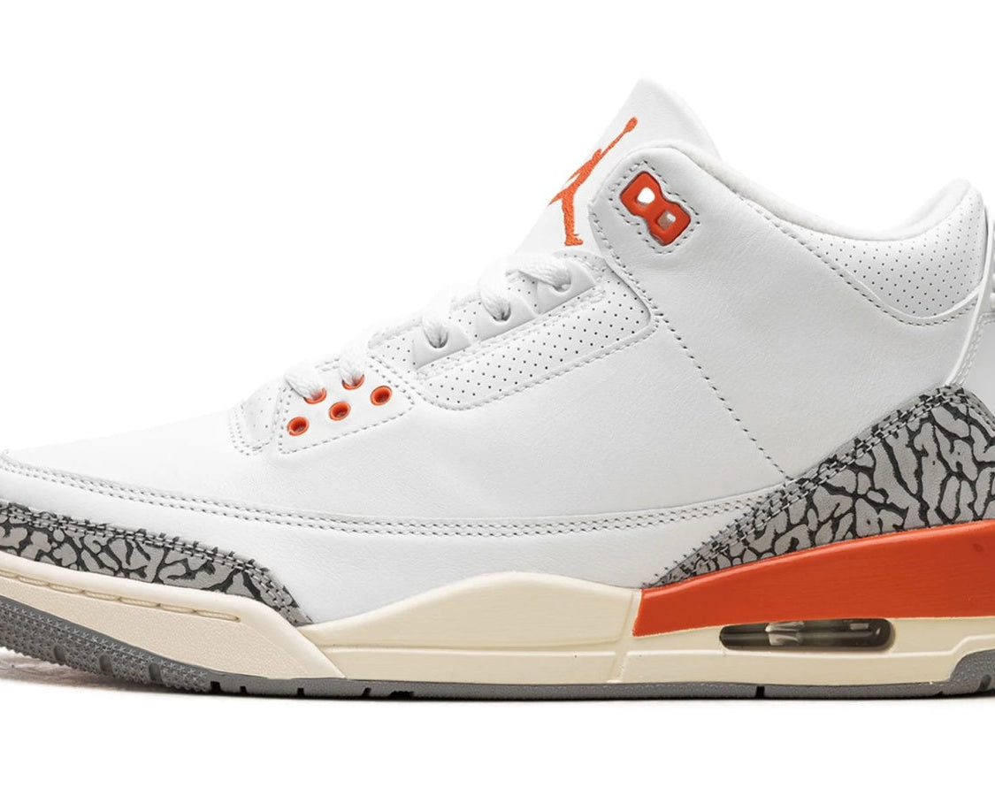 Air Jordan 3 Retro WMNS "GEORGIA PEACH" sneaker product image 1 | Foot Spikes