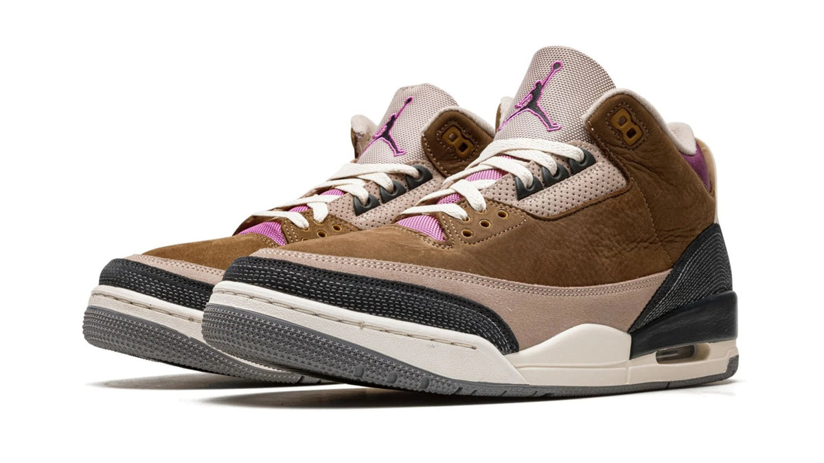 Air Jordan 3 Retro "Winterized - Archaeo Brown" sneaker product image 2 | Foot Spikes
