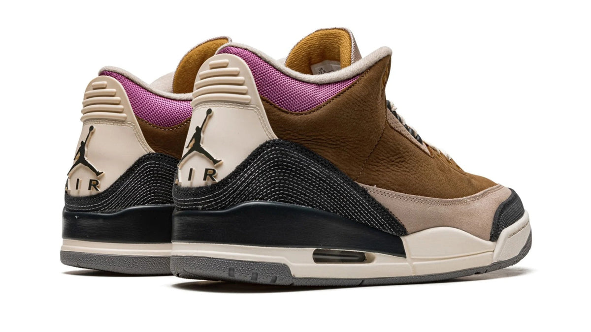 Air Jordan 3 Retro "Winterized - Archaeo Brown" sneaker product image 4 | Foot Spikes