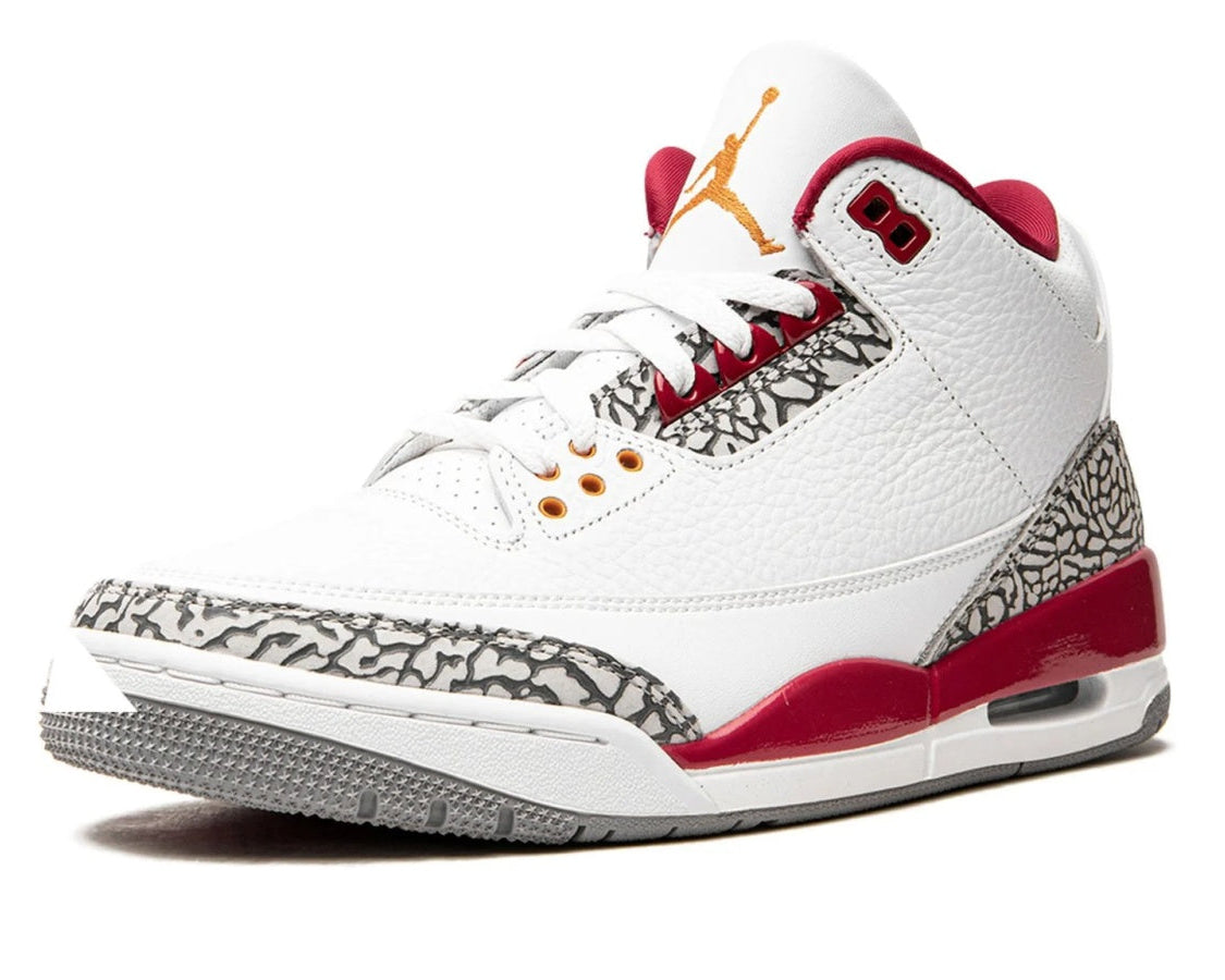 Air Jordan 3 "Cardinal" sneaker product image 3 | Foot Spikes