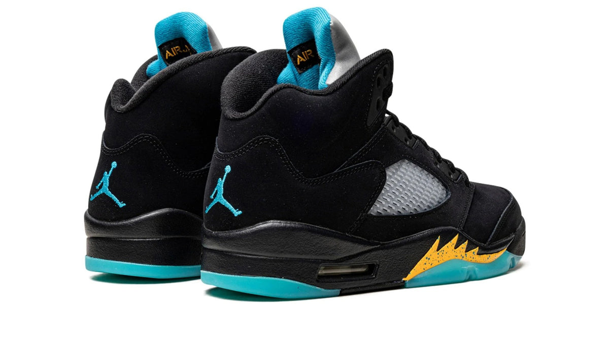 Air Jordan 5 "Aqua" sneaker product image 6 | Foot Spikes