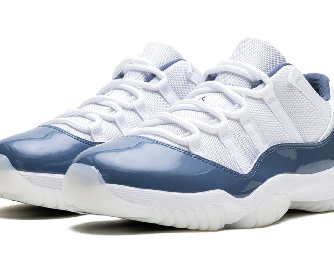 Jordan 11 Retro Low "Diffused Blue" sneaker product image 2 | Foot Spikes