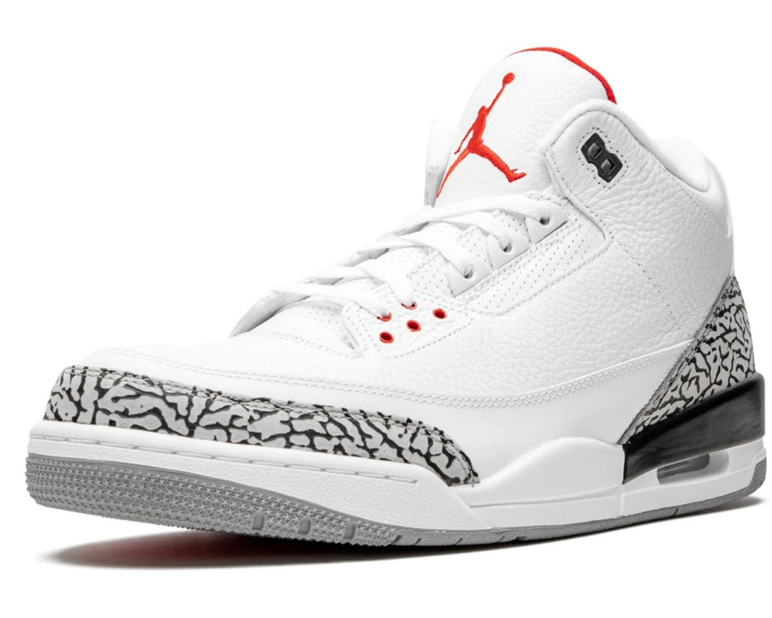 Air Jordan 3 Retro "White Cement '88 (2013)" sneaker product image 3 | Foot Spikes